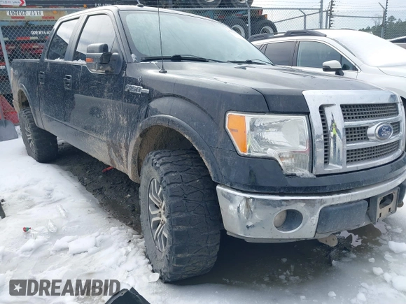 2010 Ford F-150 XL with VIN 1FTFW1EVXAFA74365, listed as a IAAI auction lot 41354493 with 196,559 mi miles. Bid and sale history available at carsss.com. Image 1.