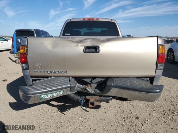 2001 Toyota Tundra SR5 with VIN 5TBRT34171S158183, listed as a Copart auction lot 48054035 with 273,439 mi miles and Salvage Title. Bid and sale history available at carsss.com. Image 6.