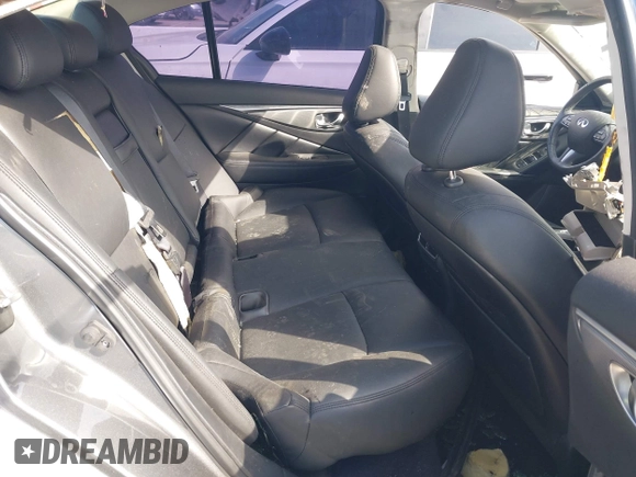 2016 Infiniti Q50 Premium with VIN JN1EV7AP9GM305160, listed as a IAAI auction lot 41906188 with 92,171 mi miles and . Bid and sale history available at DreamBid. Image 8.