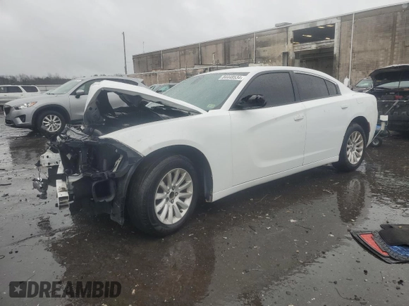 2015 Dodge Charger SE with VIN 2C3CDXBG1FH840253, listed as a Copart auction lot 44341075 with 192,206 mi miles and Salvage Title. Bid and sale history available at carsss.com. Image 1.