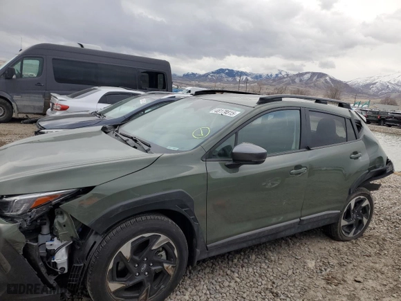 2024 Subaru Crosstrek Limited with VIN 4S4GUHM60R3817833, listed as a Copart auction lot 48174815 with 7,746 mi miles and Salvage Title. Bid and sale history available at carsss.com. Image 1.