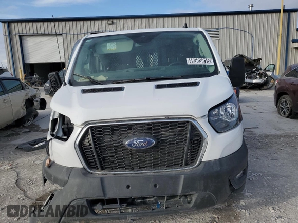 2024 Ford Transit Cargo with VIN 1FTBR1Y82RKA69031, listed as a Copart auction lot 49503815 with Not Provided miles and Salvage Title. Bid and sale history available at DreamBid. Image 5.