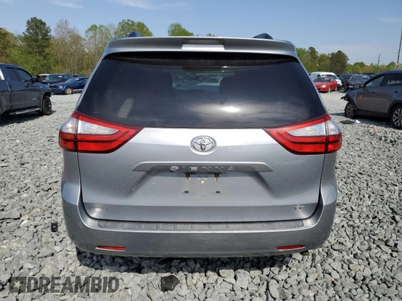 2015 Toyota Sienna LE AAS with VIN 5TDKK3DCXFS528241, listed as a Copart auction lot 52753055 with 132,207 mi miles and Salvage Title. Bid and sale history available at DreamBid. Image 6.