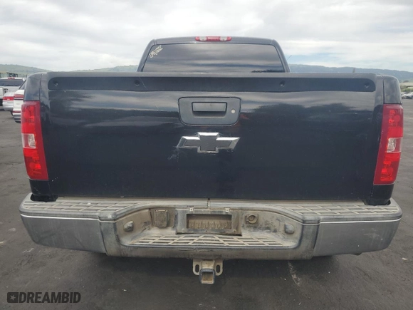 2007 Chevrolet Silverado 1500 LTZ with VIN 2GCEK19J271612362, listed as a Copart auction lot 52807895 with 288,793 mi miles and Salvage Title. Bid and sale history available at carsss.com. Image 6.