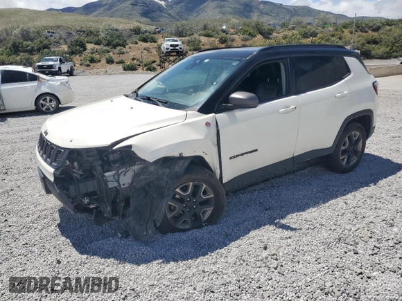 2018 Jeep Compass Trailhawk с VIN 3C4NJDDB4JT367025, выставлен на аукционе Copart как лот 56428645 с пробегом 158 507 миль миль и Списание • Salvage title. История ставок и продаж доступна на DreamBid. Изображение 1.