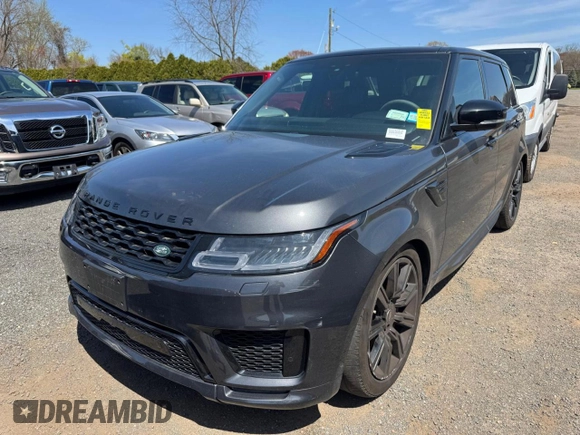 2022 Land Rover Range Rover Sport HST with VIN SALWS2RU6NA223241, listed as a Copart auction lot 54713115 with 50,391 mi miles and Clean Title. Bid and sale history available at carsss.com. Image 1.