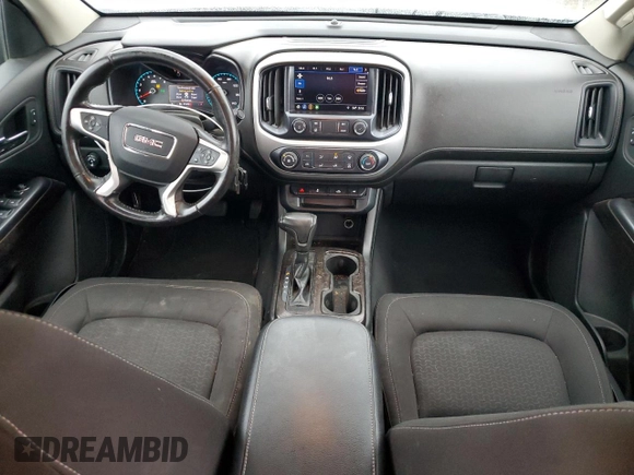 2019 GMC Canyon 4WD SLE with VIN 1GTG6CEN4K1316954, listed as a Copart auction lot 80672314 with 97,690 mi miles and Non Repairable. Bid and sale history available at carsss.com. Image 8.