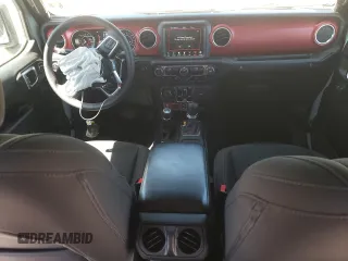 2023 Jeep Gladiator Rubicon с VIN 1C6JJTBG2PL542178, выставлен на аукционе Copart как лот 54684915 с пробегом 24 687 миль миль и Списание • Salvage title. История ставок и продаж доступна на DreamBid. Изображение 8.