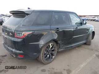 2016 Land Rover Range Rover Sport SVR with VIN SALWZ2EF2GA543128, listed as a IAAI auction lot 41157697 with 30,459 mi miles and . Bid and sale history available at DreamBid. Image 4.