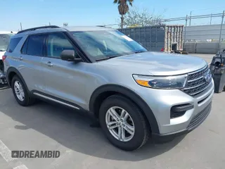 2023 Ford Explorer XLT with VIN 1FMSK7DH6PGA37708, listed as a IAAI auction lot 41996536 with 59,064 mi miles. Bid and sale history available at carsss.com. Image 1.