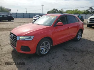 2017 Audi Q3 Premium z VIN WA1BCCFS3HR003843, wystawiony jako Copart lot #55053225 z przebiegiem 82 654 mil mil oraz Szkoda całkowita • Salvage title. Historia ofert i sprzedaży dostępna na DreamBid. Obrazek 1.