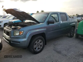 2007 Honda Ridgeline RTX with VIN 2HJYK16327H547986, listed as a Copart auction lot 76368824 with 0 mi miles and Salvage Title. Bid and sale history available at carsss.com. Image 1.