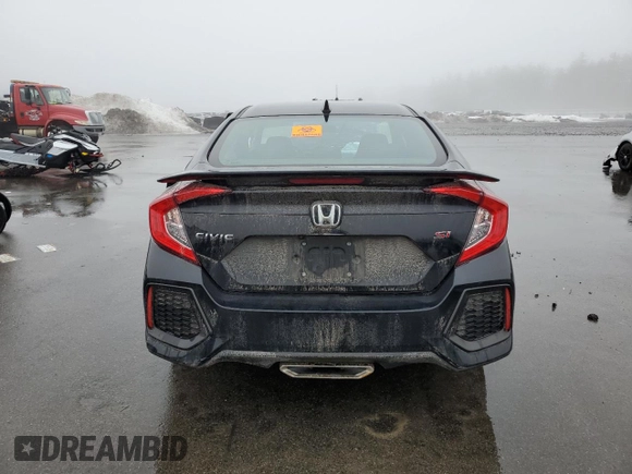 2019 Honda Civic Si z VIN 2HGFC1E57KH707186, wystawiony jako Copart lot #47939055 z przebiegiem Nie podano mil oraz Szkoda całkowita • Salvage title. Historia ofert i sprzedaży dostępna na DreamBid. Obrazek 6.
