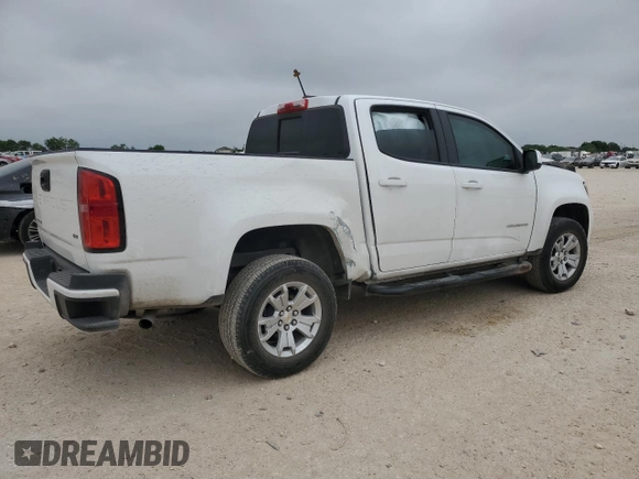 2022 Chevrolet Colorado 2WD LT with VIN 1GCGSCEN2N1192117, listed as a Copart auction lot 53332985 with 41,037 mi miles and Salvage title. Bid and sale history available at DreamBid. Image 3.