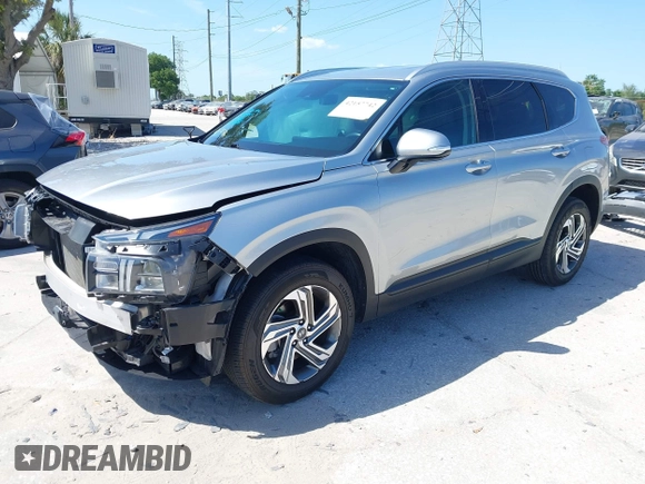 2023 Hyundai Santa Fe SEL with VIN 5NMS24AJ4PH545629, listed as a IAAI auction lot 42157742 with 33,814 mi miles and . Bid and sale history available at DreamBid. Image 2.