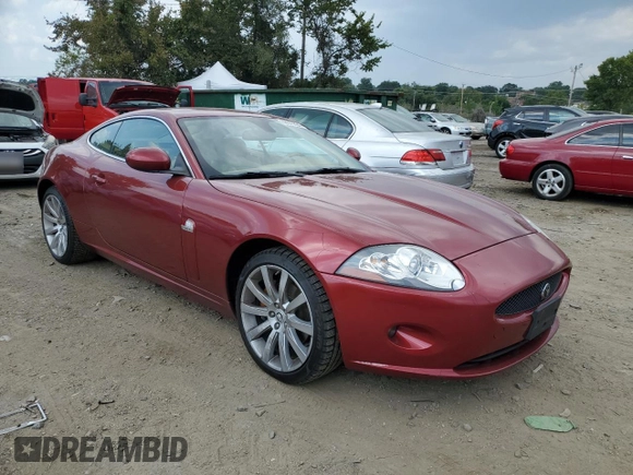 2008 Jaguar XK with VIN SAJWA43B285B24446, listed as a Copart auction lot 70429864 with 101,545 mi miles and Non Repairable. Bid and sale history available at carsss.com. Image 4.