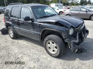 2003 Jeep Liberty Limited with VIN 1J4GK58K03W714248, listed as a Copart auction lot 55856445 with 195,192 mi miles and Salvage title. Bid and sale history available at DreamBid. Image 4.