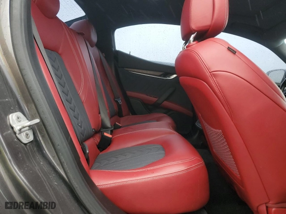 2017 Maserati Ghibli S Q4 with VIN ZAM57RTL8H1266945, listed as a Copart auction lot 51934315 with 56,979 mi miles and Salvage Title. Bid and sale history available at carsss.com. Image 10.