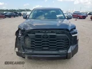 2022 Toyota Tundra SR5 with VIN 5TFLA5AB3NX009801, listed as a Copart auction lot 62122045 with 19,377 mi miles and Salvage title. Bid and sale history available at DreamBid. Image 5.