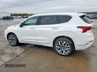 2022 Hyundai Santa Fe Calligraphy with VIN 5NMS54AL1NH466537, listed as a Copart auction lot 49398865 with 20,016 mi miles and Salvage Title. Bid and sale history available at carsss.com. Image 2.
