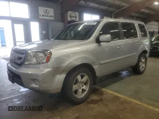 2010 Honda Pilot EX-L z VIN 5FNYF4H51AB020897, wystawiony jako Copart lot #55936315 z przebiegiem 127 127 mil mil oraz Szkoda całkowita • Salvage title. Historia ofert i sprzedaży dostępna na DreamBid. Obrazek 1.