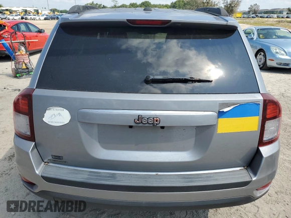 2016 Jeep Compass Sport with VIN 1C4NJCBA3GD611556, listed as a Copart auction lot 67579234 with Not Provided miles and Salvage Title. Bid and sale history available at DreamBid. Image 6.