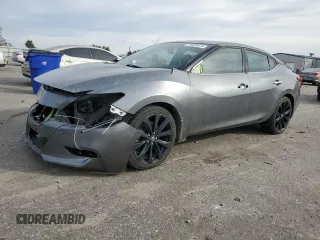 2017 Nissan Maxima Platinum with VIN 1N4AA6AP2HC415210, listed as a Copart auction lot 75491674 with 107,023 mi miles and Salvage title. Bid and sale history available at DreamBid. Image 1.