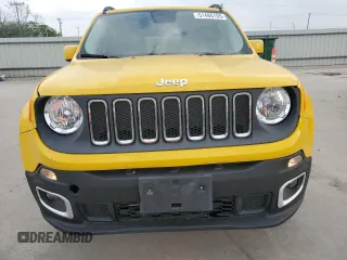 2017 Jeep Renegade Latitude with VIN ZACCJBBB9HPF02614, listed as a Copart auction lot 51486155 with 81,657 mi miles and Salvage Title. Bid and sale history available at carsss.com. Image 5.