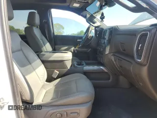 2019 Chevrolet Silverado 1500 LTZ with VIN 3GCUYGED5KG125542, listed as a Copart auction lot 53467455 with 92,053 mi miles and Salvage Title. Bid and sale history available at DreamBid. Image 7.