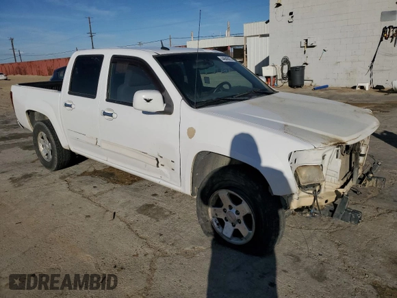 2011 GMC Canyon SLE1 with VIN 1GTD5MF93B8109587, listed as a Copart auction lot 44645025 with 155,047 mi miles and Salvage Title. Bid and sale history available at carsss.com. Image 4.