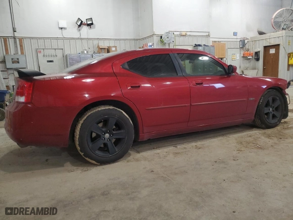 2010 Dodge Charger R/T with VIN 2B3CA5CTXAH143842, listed as a Copart auction lot 46242665 with 155,617 mi miles and Salvage Title. Bid and sale history available at carsss.com. Image 3.