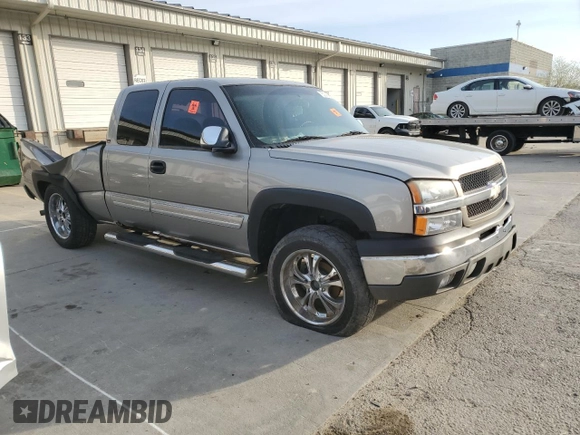 2003 Chevrolet Silverado 1500 LT with VIN 1GCEK19T93E133477, listed as a Copart auction lot 53245875 with 195,546 mi miles and Salvage Title. Bid and sale history available at DreamBid. Image 4.