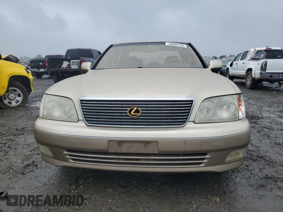 2000 Lexus LS 400 z VIN JT8BH28F2Y0180338, wystawiony jako Copart lot #46099195 z przebiegiem 241 041 mil mil oraz Szkoda całkowita • Salvage title. Historia ofert i sprzedaży dostępna na DreamBid. Obrazek 5.
