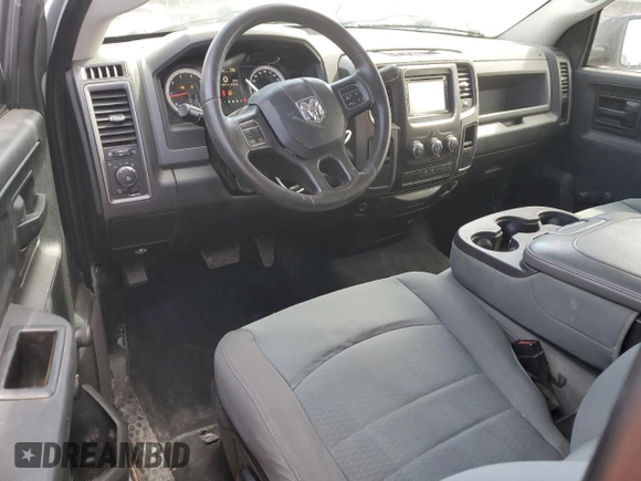 2013 Ram 1500 Express with VIN 3C6JR6ATXDG534525, listed as a Copart auction lot 50924915 with 107,804 mi miles and Salvage title. Bid and sale history available at DreamBid. Image 8.