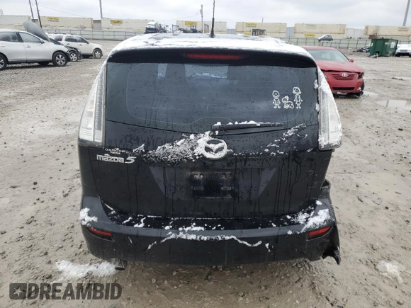 2009 Mazda 5 Touring with VIN JM1CR293X90358358, listed as a Copart auction lot 83459424 with 223,061 mi miles and Salvage Title. Bid and sale history available at carsss.com. Image 6.