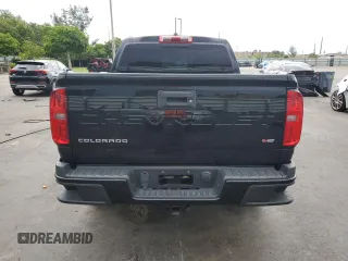 2021 Chevrolet Colorado 2WD LT with VIN 1GCGSCEN4M1100584, listed as a Copart auction lot 64683295 with 42,772 mi miles and Clean title. Bid and sale history available at DreamBid. Image 6.