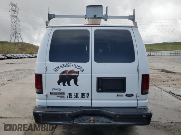 2012 Ford Econoline Cargo Super Duty Commercial z VIN 1FTSE3EL6CDA32009, wystawiony jako Copart lot #54269735 z przebiegiem 323 928 mil mil oraz Szkoda całkowita • Salvage title. Historia ofert i sprzedaży dostępna na DreamBid. Obrazek 6.