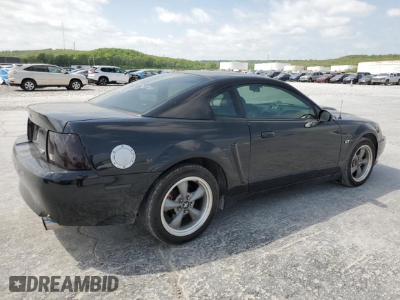 2001 Ford Mustang GT Deluxe with VIN 1FAFP42X51F255237, listed as a Copart auction lot 53720935 with 49,136 mi miles and Clean Title. Bid and sale history available at carsss.com. Image 3.