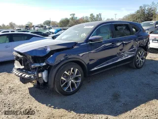 2024 Acura MDX w/Technology Package with VIN 5J8YD9H41RL002453, listed as a Copart auction lot 89086455 with 8,031 mi miles and Salvage Title. Bid and sale history available at carsss.com. Image 1.