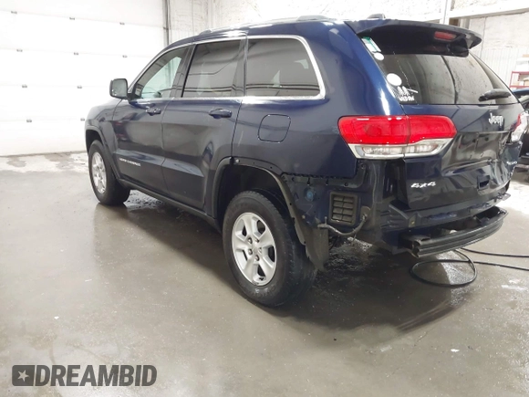2016 Jeep Grand Cherokee Laredo with VIN 1C4RJFAG5GC434359, listed as a IAAI auction lot 42555310 with 128,350 mi miles and . Bid and sale history available at DreamBid. Image 3.
