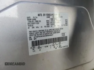 2016 Ford Edge Titanium with VIN 2FMPK4K92GBB06627, listed as a Copart auction lot 47060955 with 161,395 mi miles and Salvage Title. Bid and sale history available at carsss.com. Image 14.