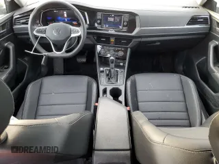 2024 Volkswagen Jetta SE with VIN 3VW7M7BU7RM020488, listed as a Copart auction lot 48544855 with 16,499 mi miles and Salvage title. Bid and sale history available at DreamBid. Image 8.