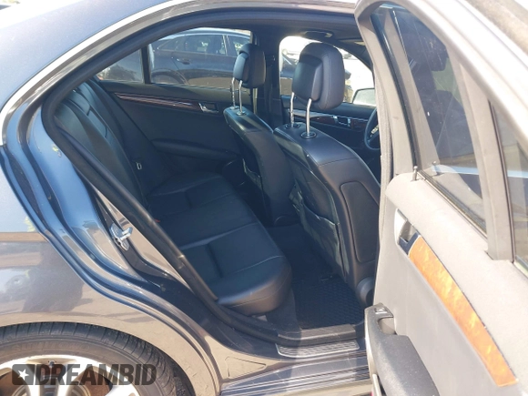2011 Mercedes-Benz C C 300 Sport with VIN WDDGF8BB3BR185319, listed as a IAAI auction lot 41973829 with Not Provided miles. Bid and sale history available at carsss.com. Image 8.