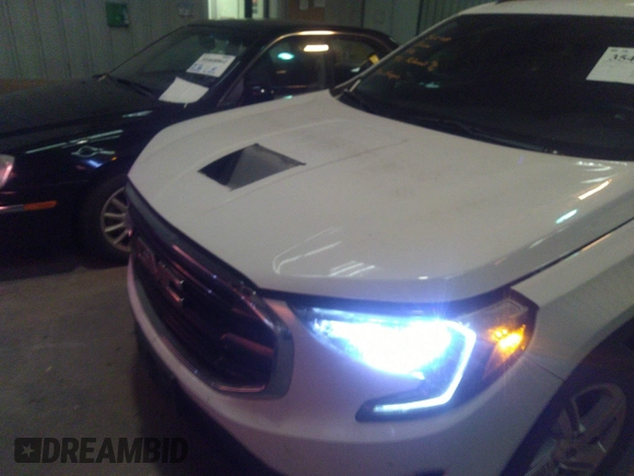 2018 GMC Terrain SLE with VIN 3GKALMEX2JL130735, listed as a IAAI auction lot 35474834 with 73,805 mi miles and . Bid and sale history available at carsss.com. Image 6.