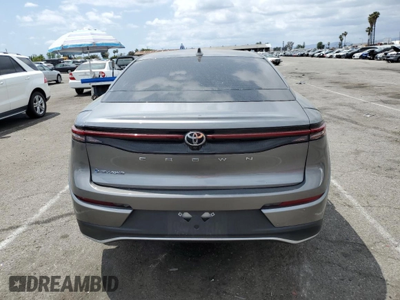 2024 Toyota Crown XLE with VIN JTDAAAAF3R3028736, listed as a Copart auction lot 50544405 with 52,117 mi miles and Salvage title. Bid and sale history available at DreamBid. Image 6.