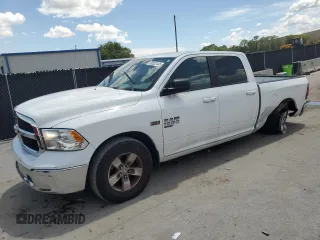 2020 Ram 1500 SLT with VIN 1C6RR6TTXLS103397, listed as a Copart auction lot 60322445 with 56,951 mi miles and Salvage title. Bid and sale history available at DreamBid. Image 1.