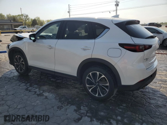 2023 Mazda CX-5 2.5 S Premium Package with VIN JM3KFBDM1P0187492, listed as a Copart auction lot 52923685 with 0 mi miles and Salvage Title. Bid and sale history available at carsss.com. Image 2.