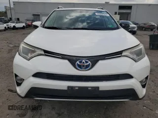 2016 Toyota RAV4 Hybrid XLE with VIN JTMRJREV0GD017557, listed as a Copart auction lot 53369355 with 271,066 mi miles and Salvage Title. Bid and sale history available at carsss.com. Image 5.