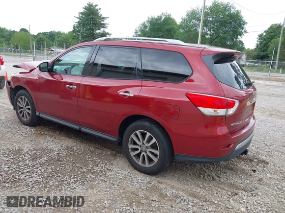 2016 Nissan Pathfinder SV with VIN 5N1AR2MM2GC629654, listed as a IAAI auction lot 42170119 with 121,000 mi miles and . Bid and sale history available at DreamBid. Image 3.