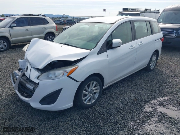 2013 Mazda Mazda5 Sport with VIN JM1CW2BL6D0145919, listed as a IAAI auction lot 42010804 with 96,568 mi miles. Bid and sale history available at carsss.com. Image 2.